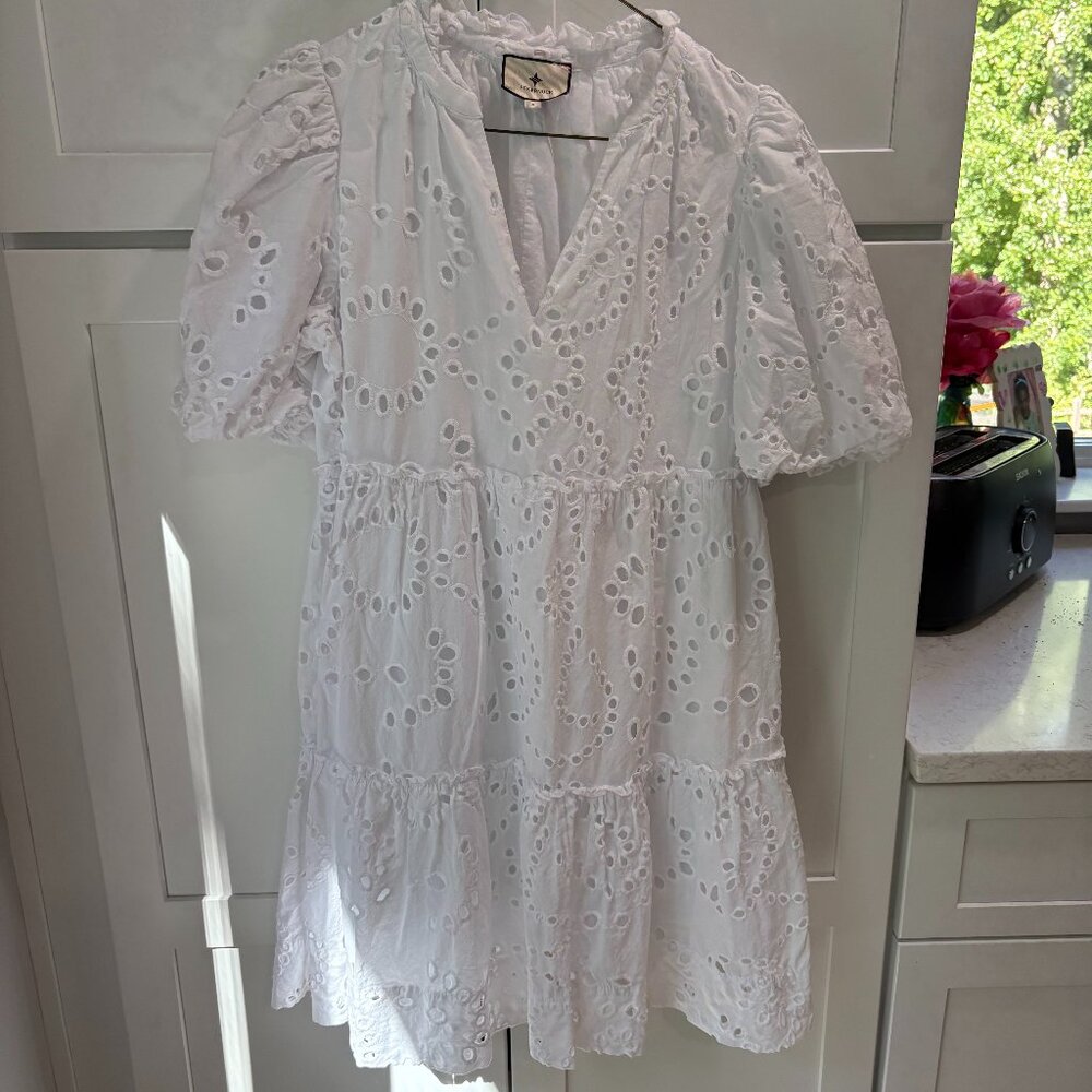 Tuckernuck White Eyelet Mini Dress